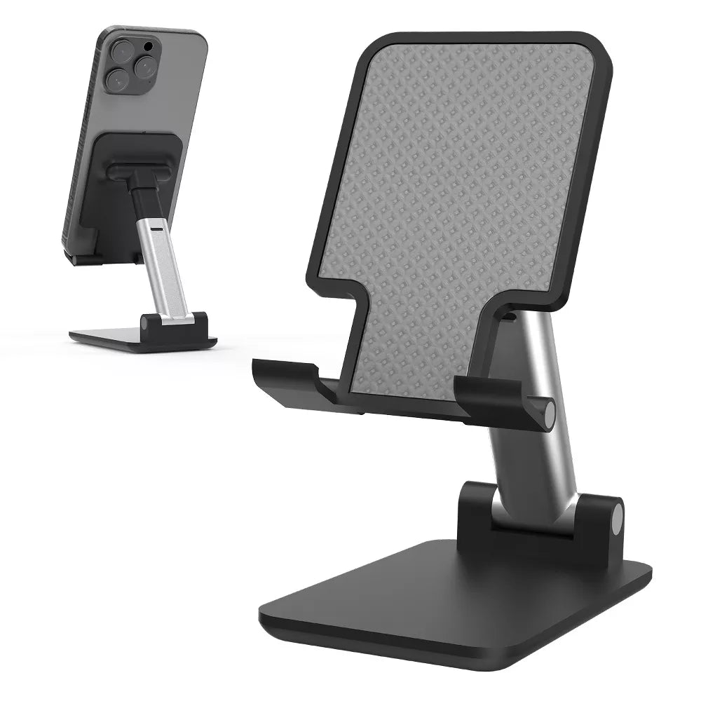 Phone Stand Foldable Extendable Adjustable Desktop Phone Holder with Anti-Slip Silicone Pad