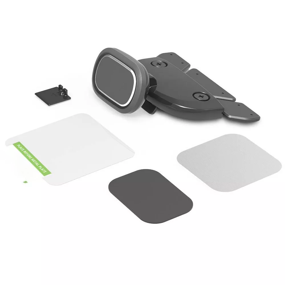 Phone Stand CD Slot Magnetic Car Phone Mount with Adjustable Ball Joint