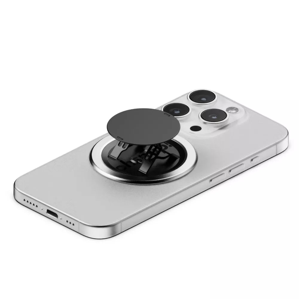 Phone Stand Ultra-Thin Aluminum MagSafe Magnetic Phone Grip Multi-Angle Foldable Kickstand