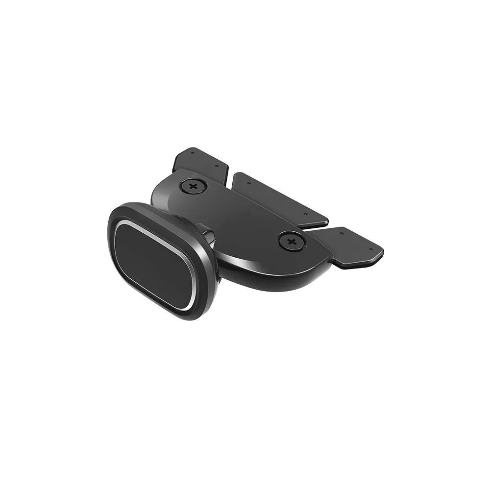 Phone Stand CD Slot Magnetic Car Phone Mount with Adjustable Ball Joint