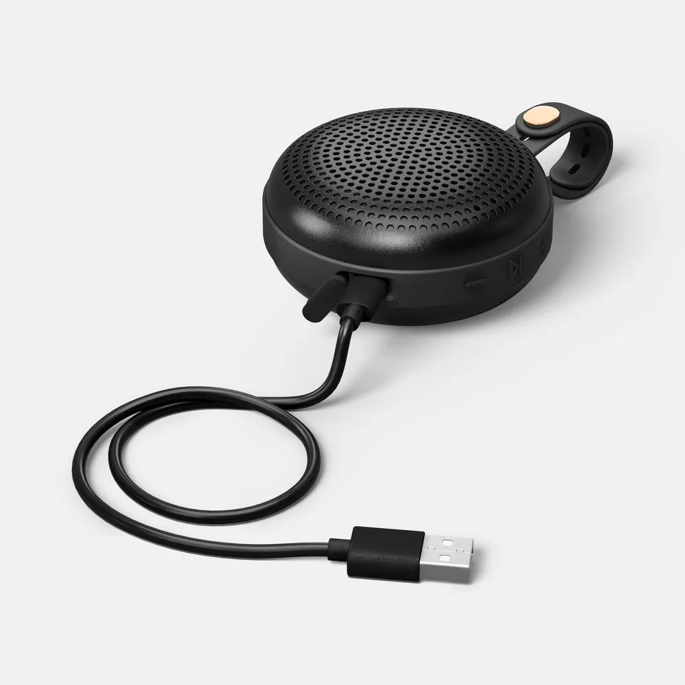 Wireless Speaker Compact Round Portable Bluetooth Wireless Speaker with Carry Loop Handle